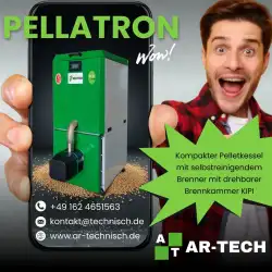 Pellatron 30 kW – Moderner Pelletkessel